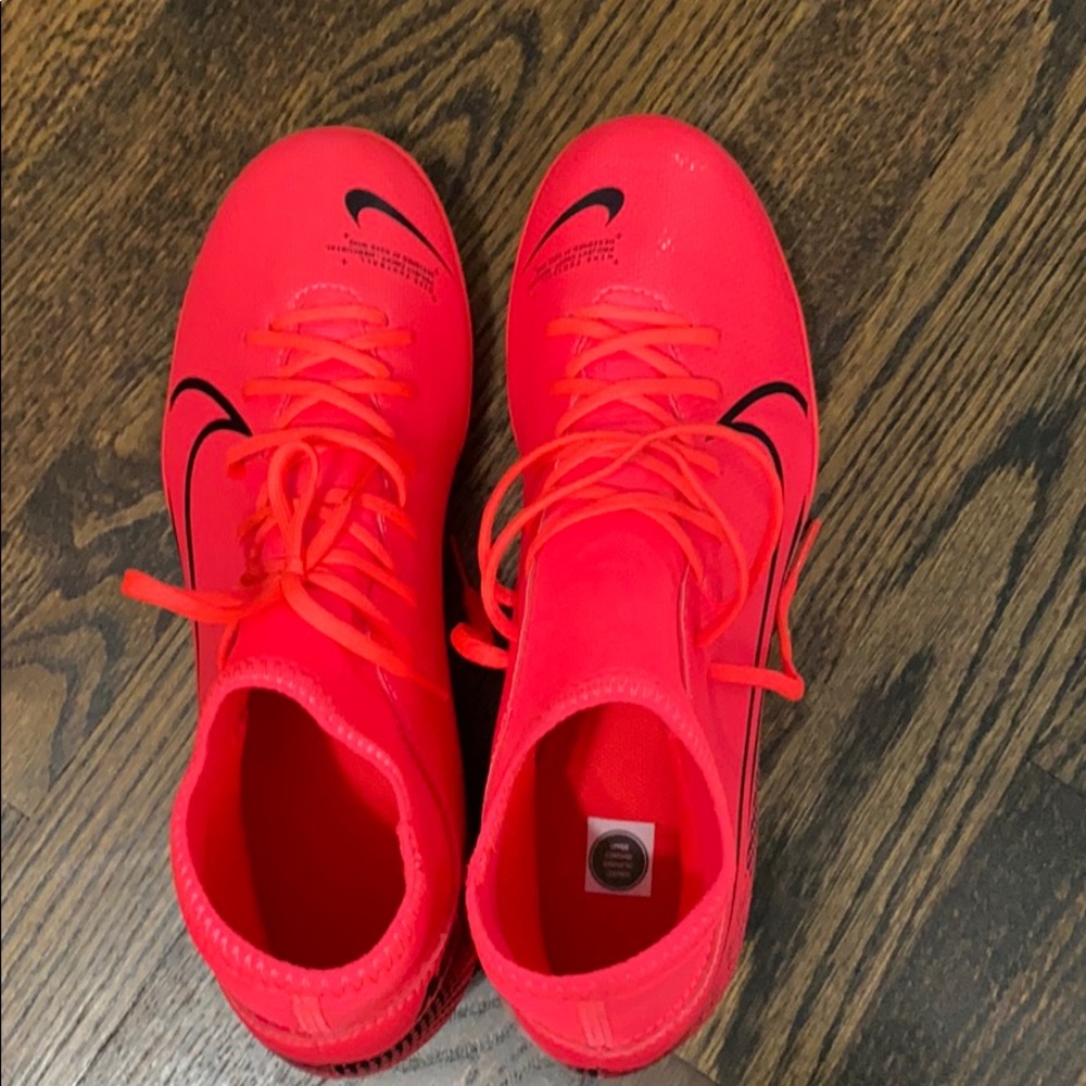 Pink Nike Cleats